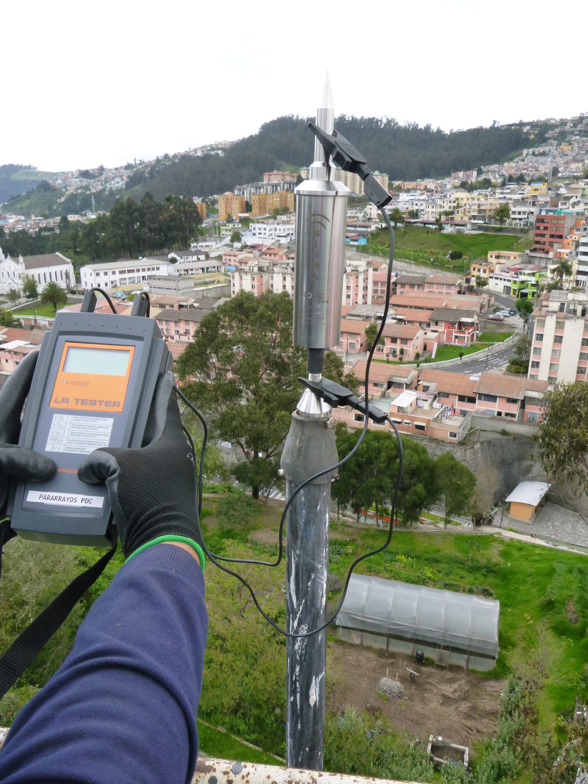 Pararrayos Quito